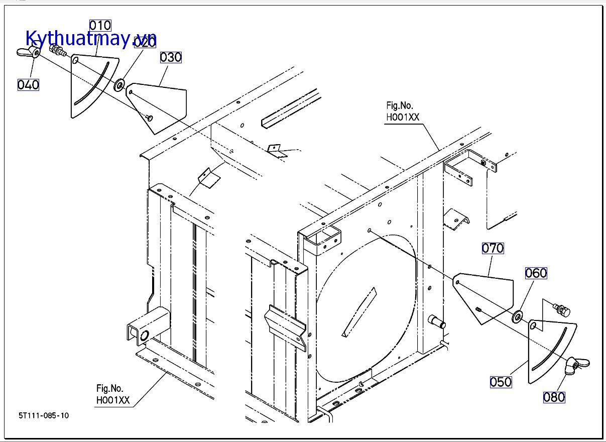 Đĩa máy quạt thóc lớn hơn 500690